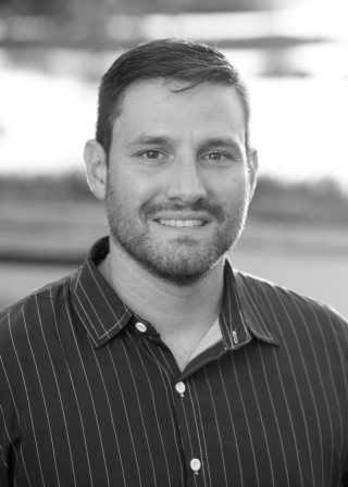 A larger headshot of NASA Openscapes mentor Aaron Friesz.