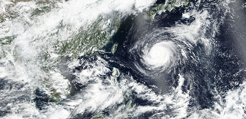 Super Typhoon Maria on 9 July 2018 (Suomi-NPP/VIIRS)