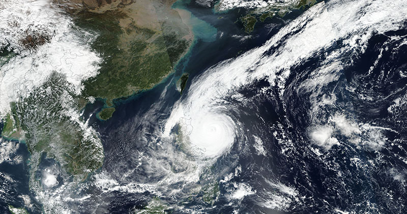 Super Typhoon Yutu approaching the Philippines on 29 October 2018 (Suomi-NPP/VIIRS)